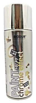SPRAY Emalia Uniwersalna BIODUR 400ml CHROM SILVER