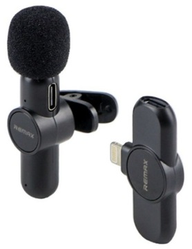 БЕСПРОВОДНОЙ СВЯЗАННЫЙ МИКРОФОН для стримеров REMAX Lightning iPhone K09