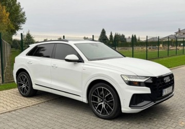 Audi Q8 SUV 3.0 55 TFSI 340KM 2019 Audi Q8 3.0 benz 340 ps ,niski pot przebieg 3.0 Benzyna 340KM, zdjęcie 3