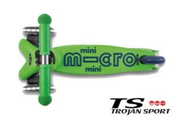 СКУТЕР MINI MICRO DELUXE С ЗЕЛЕНЫМ СВЕТОДИОДОМ MMD174