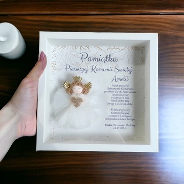 3D изображение ангела, ангелочка, подарка, ребенка, крещения, бабушки и дедушки, сувенира