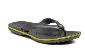 CROCS SZARE JAPONKI NA LATO GŁADKIE 41-42 1S2C