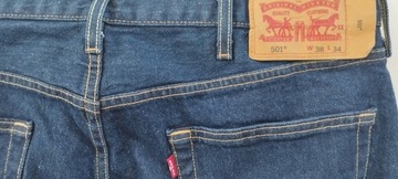 88 ## LEVI'S 501 ## SPODNIE JEANSY MĘSKIE W38/L34