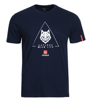 CAMPUS COHORN MARKOWA KOSZULKA T-SHIRT BAWEŁNIANA M