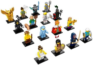 Lego Minifigures 71011 - cała seria 15 - 16 szt.