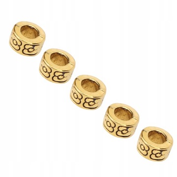 30шт модные бусины для волос из сплава для бороды своими руками