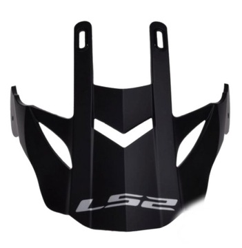 LS2 MX437 Fast Matt Black козырек для шлема