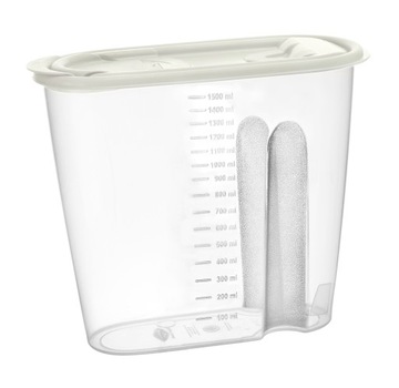 Pojeminiki na przyprawy pojemnik 1,5l cukier mąka