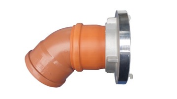 Быстроразъемный соединитель для септика 110 с патрубком ПВХ НОВИНКА