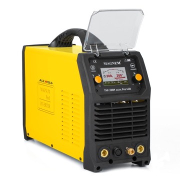 ПОЛУАВТОМАТИЧЕСКИЙ СВАРОЧНЫЙ АППАРАТ MAGNUM THF 238 PRO LCD TIG AC/DC MMA PULS 5-200A HF