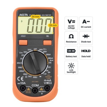 Цифровой мультиметр Accta AT-201