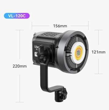 Lampa Studyjna Studio LED Ulanzi VL-120C RGB V-Mount Light
