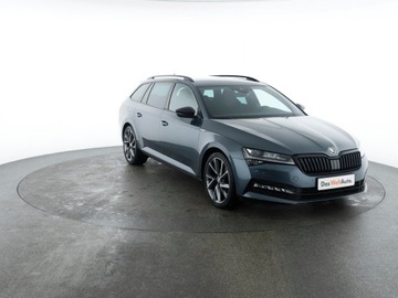 Skoda Superb III Kombi Facelifting 2.0 TSI 190KM 2019 Skoda Superb 2.0 TSI 190 KM Sportline DSG 1 wł., zdjęcie 2