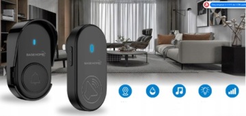 БЕСПРОВОДНОЙ Водонепроницаемый НАРУЖНЫЙ ЗВОНОК ДЛЯ ДВЕРИ В КАЛИТКУ 250М