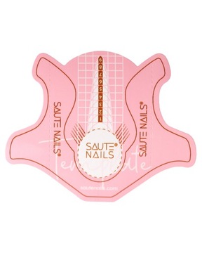 SAUTE NAILS NAIL FORMS трафареты для наращивания гелевого маникюра 300 шт.