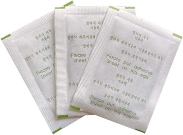 Пластыри для ног очищающие от токсинов, детоксицирующие, детоксицирующие, 100 шт ДЕТОКС