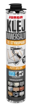 Piana montażowa Jurga 790 ml Klej uniwersalny do styropianu