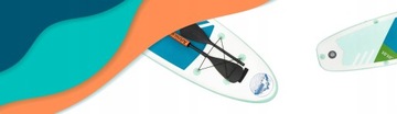 SUP BOARD Надувная доска для плавания 330 см НАБОР ПОДСТАВКИ 11 в 1 Весло + Насос