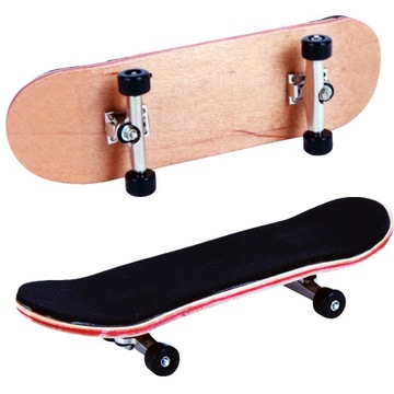 Drewniany fingerboard zestaw mini deskorolka