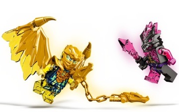 LEGO Ninjago Мотоцикл Джея Золотой Дракон 71768 Подарочный мотор ниндзя