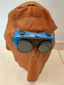 KAPTUR SPAWALNICZY B-V24 PRZYŁBICA MASKA GOGLE 2W1