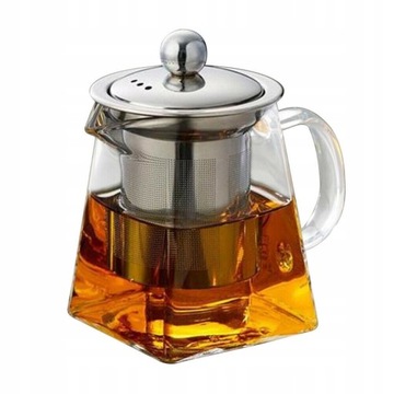 350ml Szklany Zaparzacz Czajniczek do Herbaty