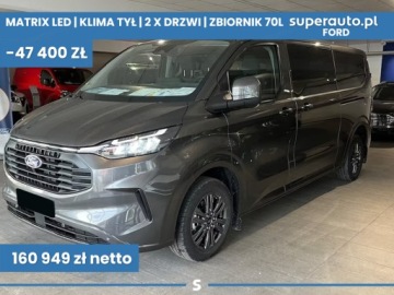 Ford Transit Custom II Van L1 2.0 EcoBlue  170KM 2026 Kombi M1 320 L2H1 Limited A8 2.0 170KM