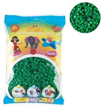 201-10 KORALIKI DO PRASOWANIA HAMA MIDI 3000 ZIELONY