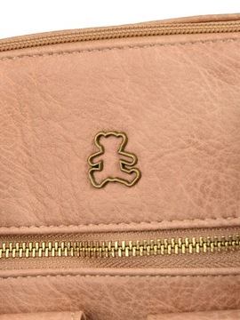 Lulu Castagnette MODNA Torebka Damska NA RAMIĘ z REGULOWANYM paskiem