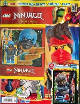 LEGO NINJAGO 12 / 2024 + WSPINAJACA SIĘ NYA + TRÓJZĄB