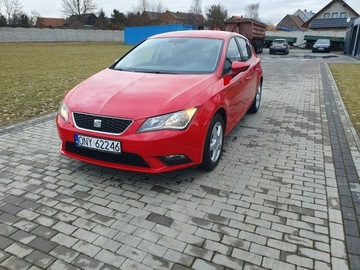 Seat Leon III Hatchback 1.2 TSI 86KM 2015 Seat Leon 1.2tsi 85KM Benzyna Klima Alu Felgi Raty, zdjęcie 1