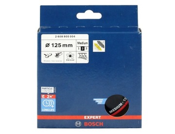 Тарелка 125мм MEDIUM GEX 34-125 BOSCH EXPERT