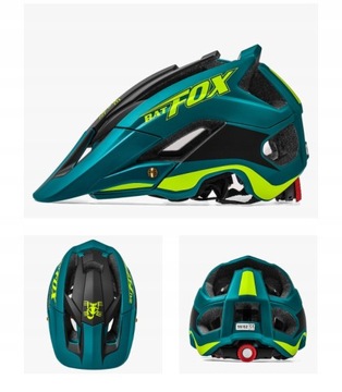 Kask rowerowy rower górski w jednym kawałku