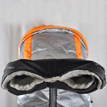 MUFKA RĘKAWICZKI DO WÓZKA NA RĘKĘ Z POLAREM RĘKAWICE NA WÓZEK DZIECIĘCY