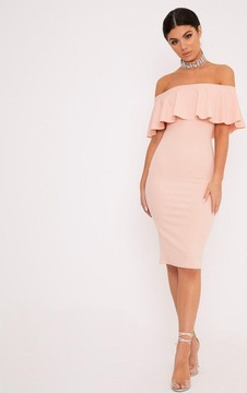 РОЗОВОЕ ПЛАТЬЕ PRETTYLITTLETHING 40