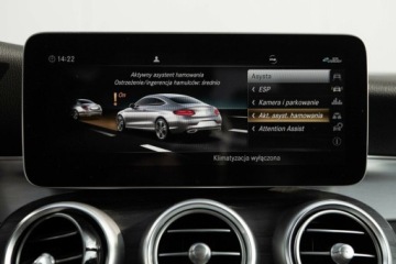 Mercedes Klasa C W205 Coupe Facelifting 1.5 200 184KM 2019 Mercedes-Benz Klasa C 200 4Matic AMG Line 59 000 KM Salon PL Autotrade, zdjęcie 32