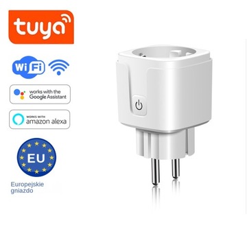 ПРОГРАММАТОР ТАЙМЕРА SMART SOCKET SMART WIFI TUYA ТАЙМЕР ВАТТМЕТР