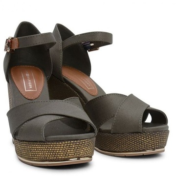 TOMMY HILFIGER Женские эспадрильи FW0FW04078 Хаки