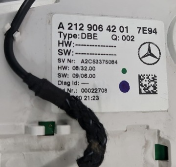 LAMPA OSVĚTLENÍ INTERIÉR MERCEDES W212