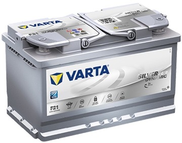 AKUMULATOR VARTA SILVER F21 AGM 80AH 800A A6 NAJNOWSZY MODEL !