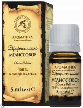 Olejek Melisowy (Melisa), Aromatika, 5 ml