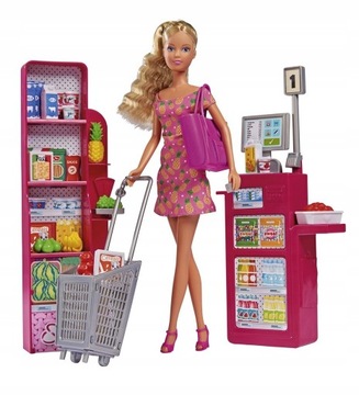 LALKA STEFFI LOVE W SUPERMARKECIE ŚWIATŁO DŹWIĘK 3+ NOWA