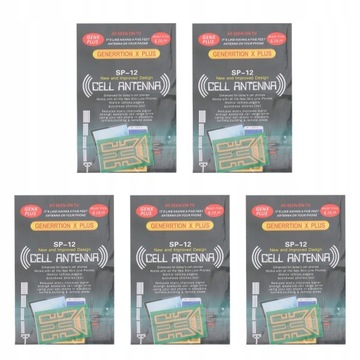 5X WZMACNIACZ ZASIĘGU GSM CELL ANTENA GENERACJA