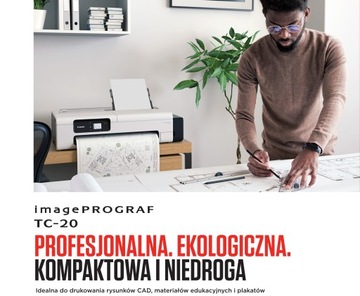 PLOTER CANON imagePROGRAF TC-20 TC20 NOWOŚĆ CISS!