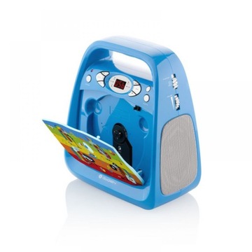 БУМБОКС ДЛЯ ДЕТЕЙ КАРАОКЕ МИКРОФОН CD BLUETOOTH