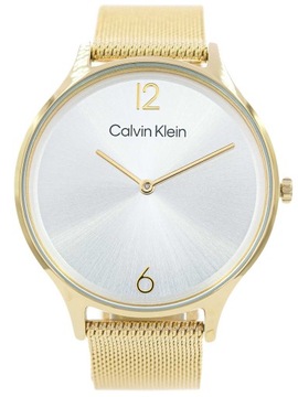 DAMSKI ZEGAREK CALVIN KLEIN 25200003 ZŁOTY MESH