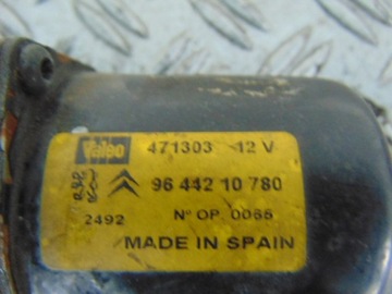 CITROEN BERLINGO MOTOREK STĚRAČE PŘEDNÍ 03R