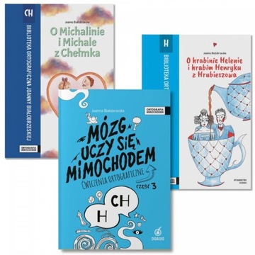 DIDASKO Zestaw Ortografia mimochodem: CH, H