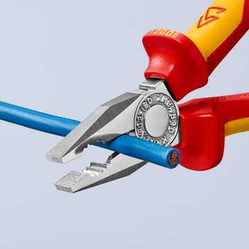 KNIPEX УНИВЕРСАЛЬНЫЕ КОМБИНИРОВАННЫЕ ЩИПЦЫ ДЛЯ ИЗОЛЯЦИИ 160 ММ, ЗАКАЛЕННЫЕ 0306160