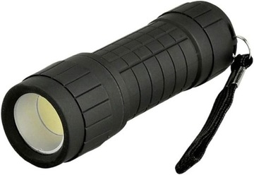 LATARKA LED MINI GUMOWA TAKTYCZNA TURYSTYCZNA LAMPKA MOCNA WODODPORNA